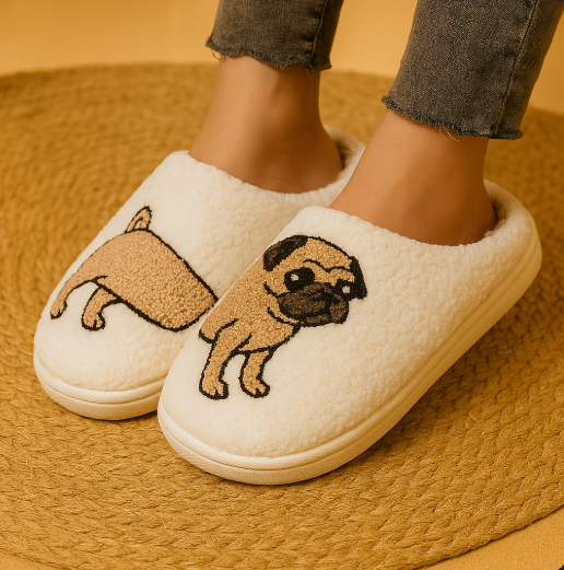 Pug Slippers